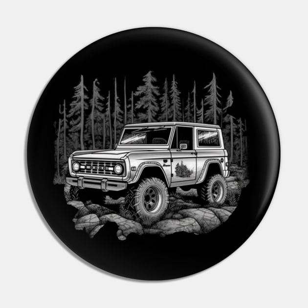 Ford BRONCO Pin by Pixy Official