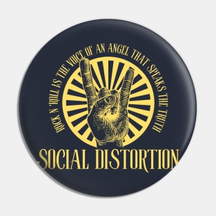 Social Distortion Pin