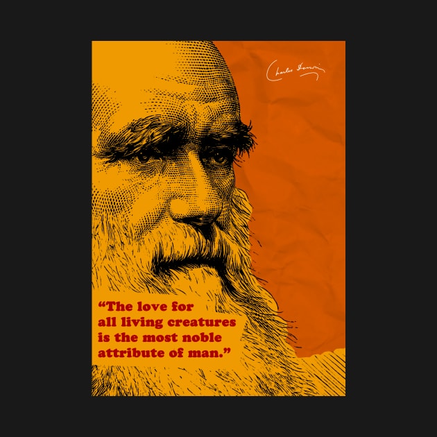 Charles Darwin Quote 5 by pahleeloola