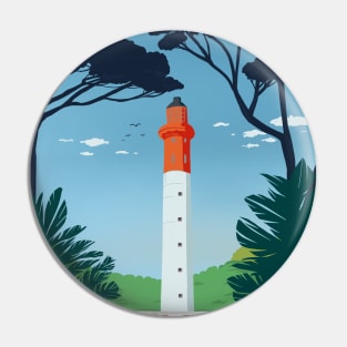 Lighthouse of Cap Ferret Pin