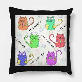 CAT LOVERS Pillow