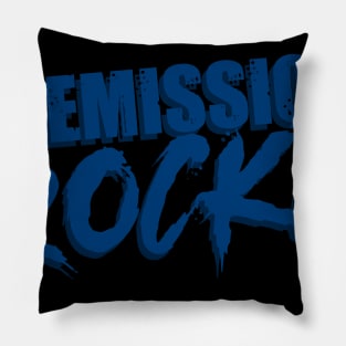 Remission Rocks! Colon Cancer Pillow