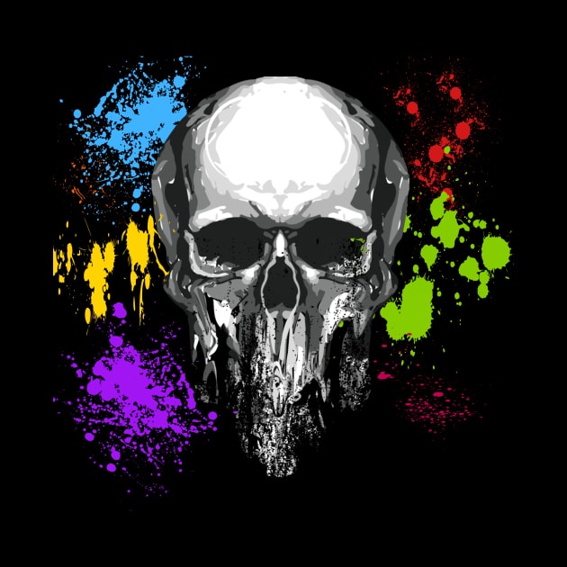 Skull Spatter by Bunnuku