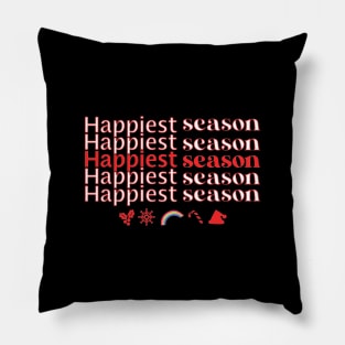 Happiest Holiday Season Pillow