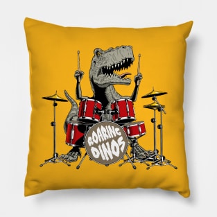 Roaring Dinos Pillow