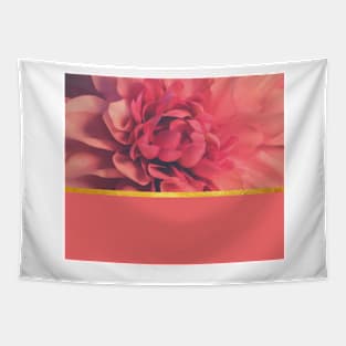 Beautiful pink flower composition Tapestry