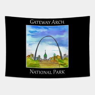 Gateway Arch National Park in St. Louis Missouri Tapestry