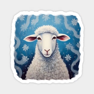 Christmas lamb Magnet