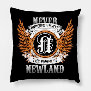 Newland Name Shirt Never Underestimate The Power Of Newland Pillow