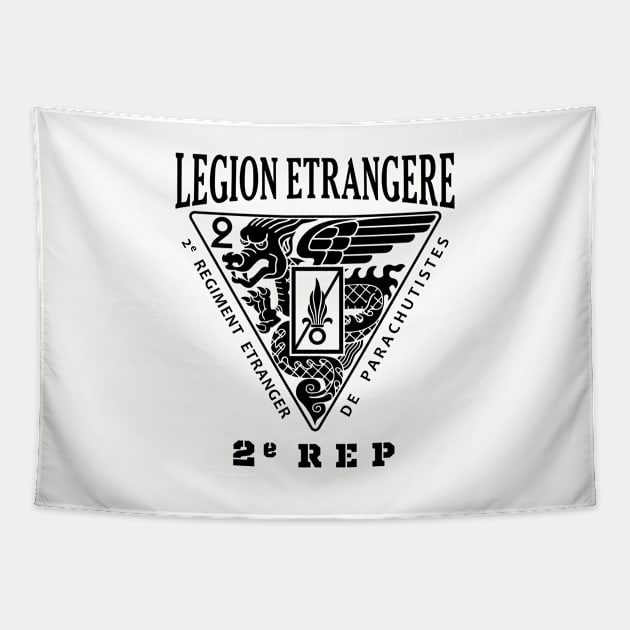 Legion Etrangere Foreign Legion Tapestry by parashop