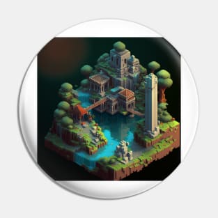 My small worlds : The ancient temple Pin