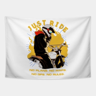 Just Ride Tapestry