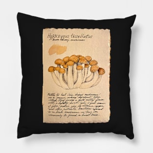 Shimeji Mushrooms Pillow