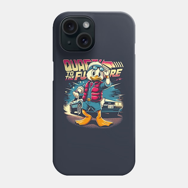 Quack to the Future Phone Case by Lima's