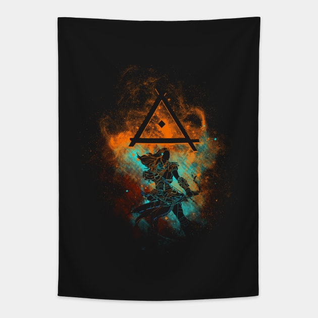 Aloy Art Tapestry by Donnie