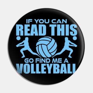 Volleyball Life Gift Pin