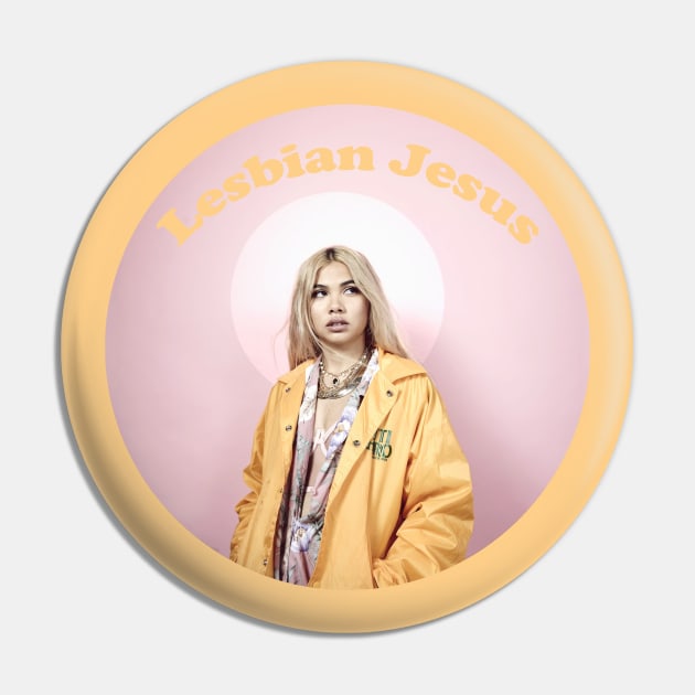 Hayley Kiyoko - Lesbian Jesus Pin by brainbag