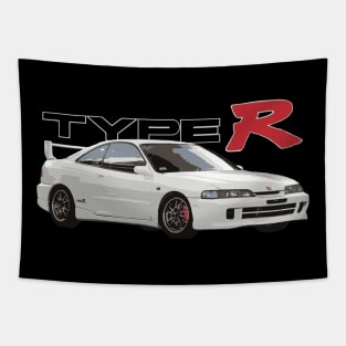 Integra Type R Championship White DC2 honda mugen Tapestry