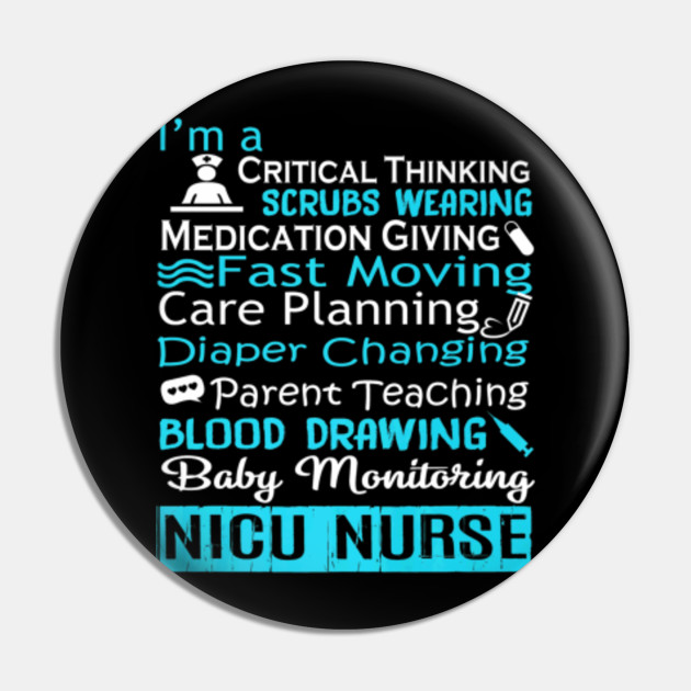 Baby Monitoring Nicu Nurse Nurse Gift Idea Nurses Pin Teepublic