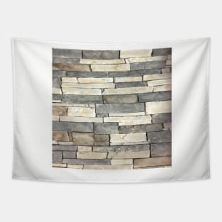 grunge earth tone grey nature stone texture Tapestry