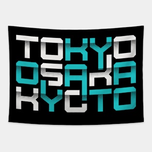 Tokyo osaka kyoto Tapestry