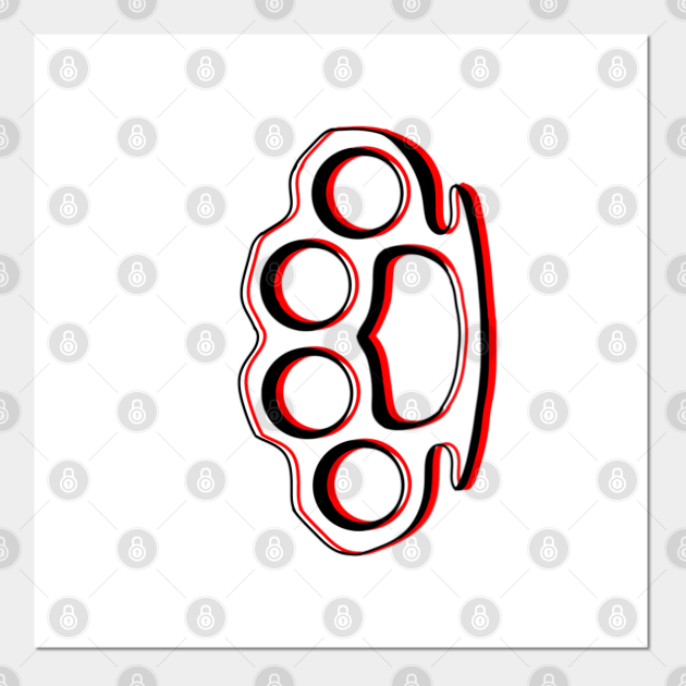 Brass Knuckles, Knuckle Duster, Tattoo Design - Brass Knuckles - Posters and Art Prints | TeePublic Brass Knuckles, Knuckle Duster, Tattoo Design - Brass Knuckles - Posters and Art Prints | TeePublic