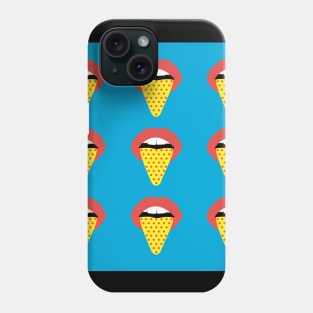 Pop art lips Phone Case