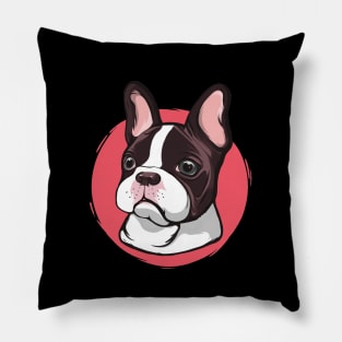 French bulldog, Frenchie 28 Pillow