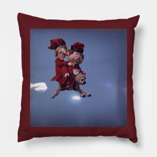 Official Rankin/Bass' Vixen, Jingle Bells and Jangle Bells Pillow