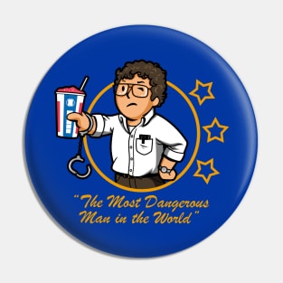 Russian Scientist Dr. Alexei 80's Sci-fi TV Series Cartoon Pin