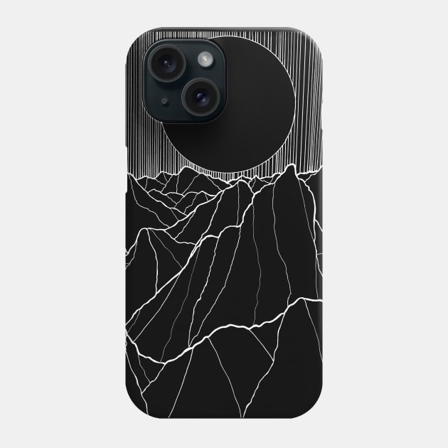 The dark moon Phone Case by Swadeillustrations