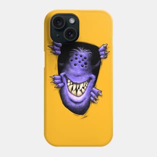 Purple people eater ... with no horns Phone Case