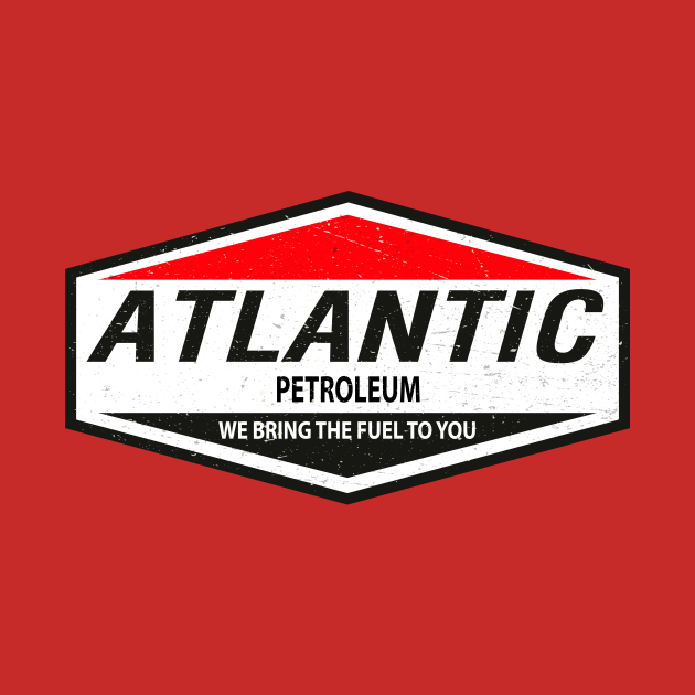 Atlantic gasoline petroleum vintage sign 1954 Gas And Oil TShirt