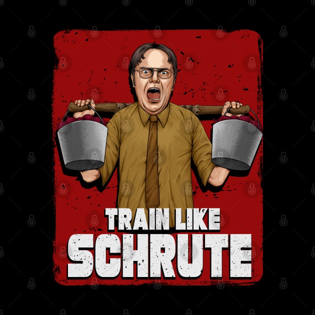 Train like Dwight by d.legoshin.art