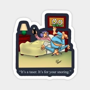 Funny Spectickles Snoring Humor Magnet