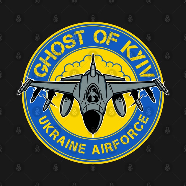 Ukraine Airforce Ghost of Kyiv by Twistedburt