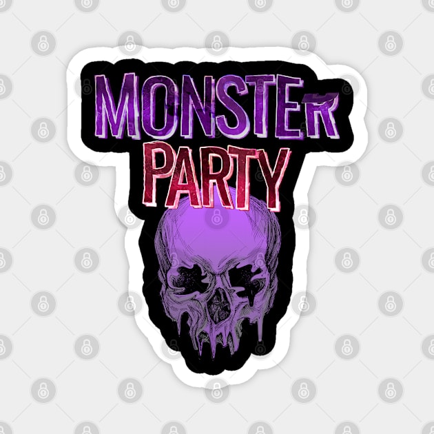 Monster Party! Magnet by SocietyTwentyThree