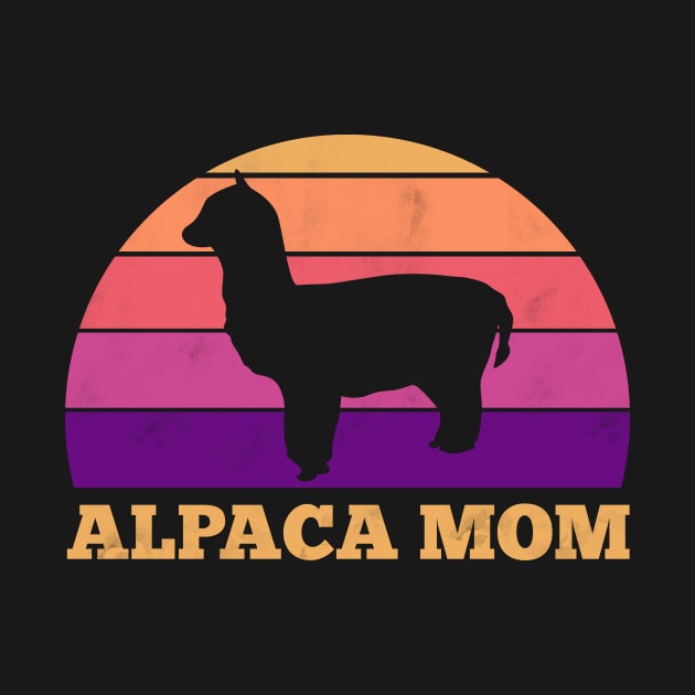 Alpaca Mom Llama Mother by Imutobi