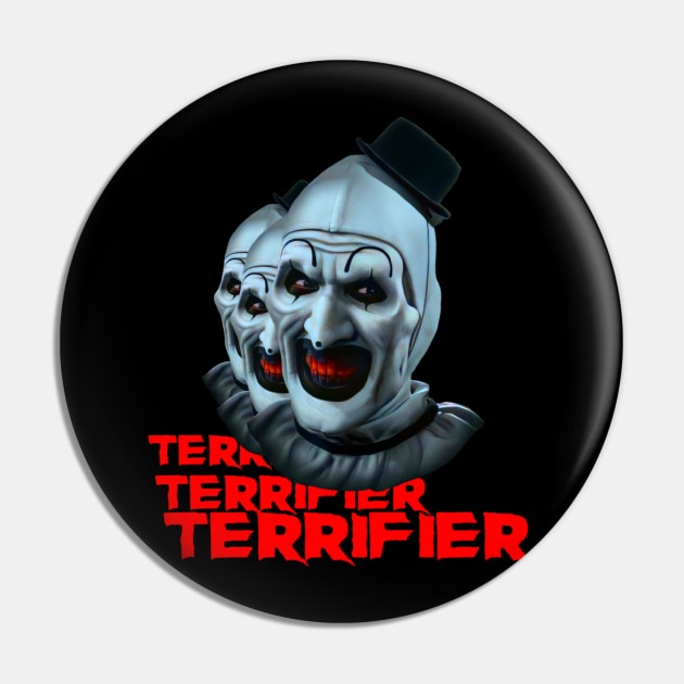 Terrifier t-shirt Pin by Suhucod