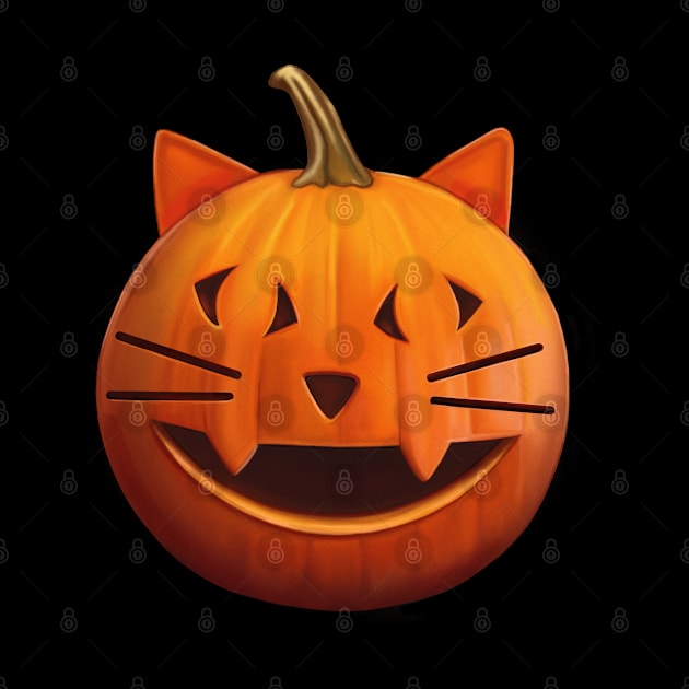 Pumpkin the cat by Meakm