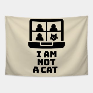 I am not a cat Tapestry