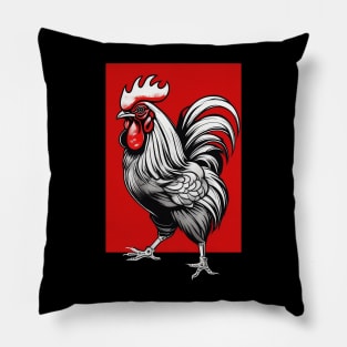 Chinese Year of the Rooster Pillow