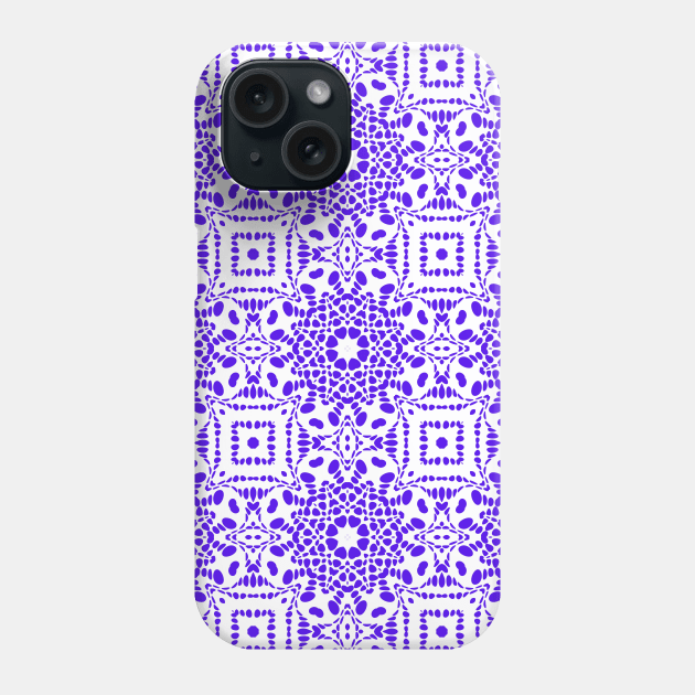 cobalt lace Phone Case by Pacesyte