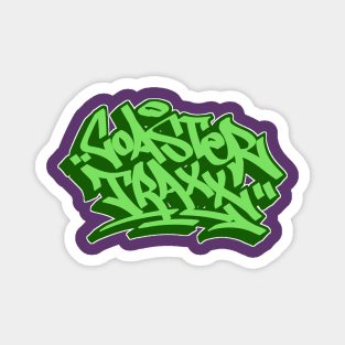 Coaster traxx graffiti style logo Magnet