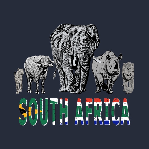 Africa's Big 5 for South Africa Wildlife Fans by scotch