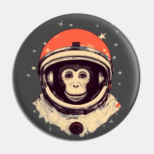 Space Ape Man Pin