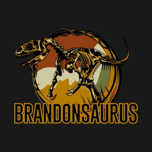 Brandonsaurus Brandon Dinosaur T-Rex T-Shirt