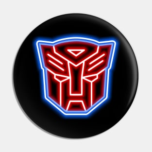 Transformers Neon Pin