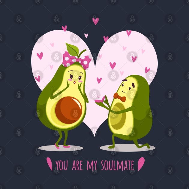 avocado couple proposal by Mako Design 