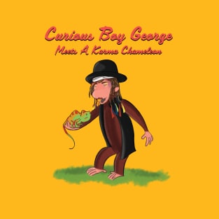 Curious Boy George Meets A Karma Chameleon T-Shirt